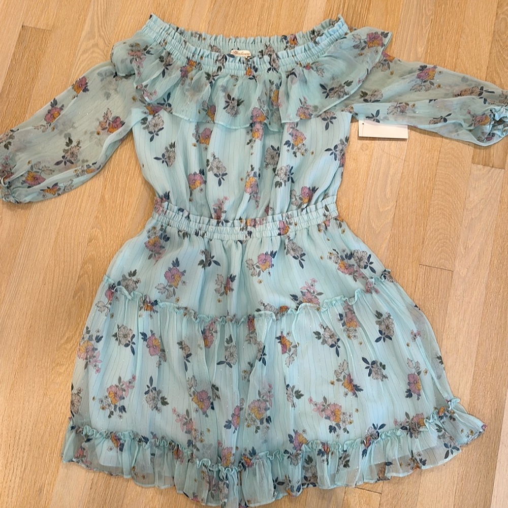 Shoshana Off shoulder dress!